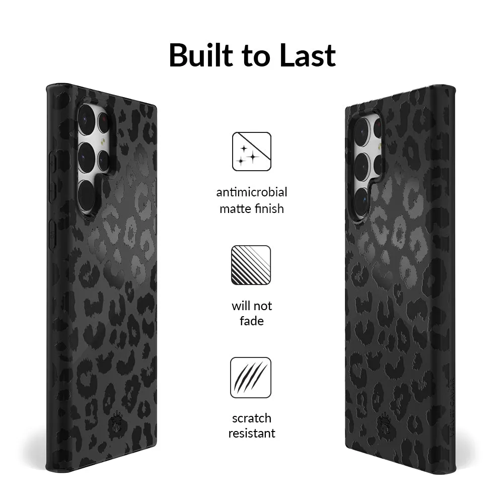 Black Leopard Samsung Case