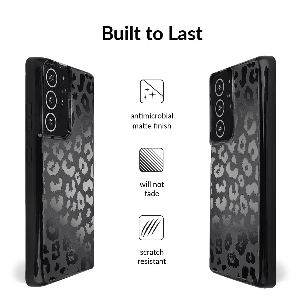 Black Leopard Samsung Case