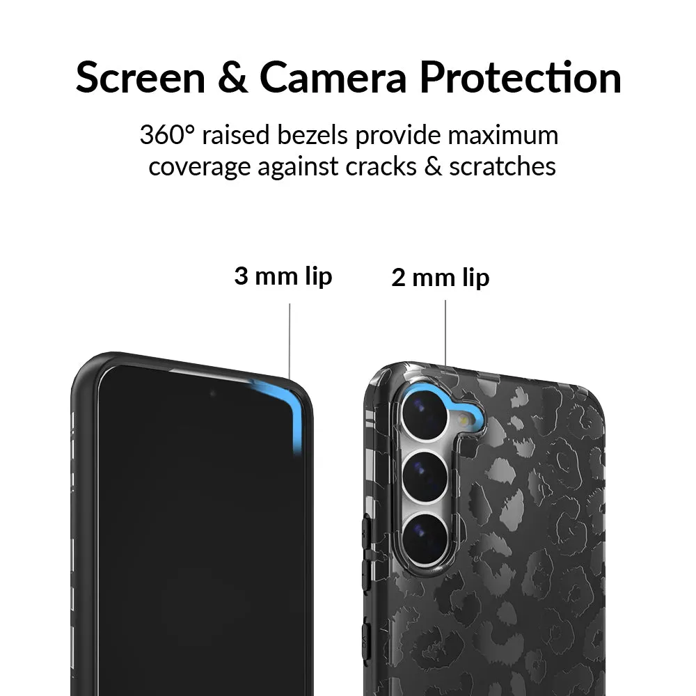 Black Leopard Samsung Case