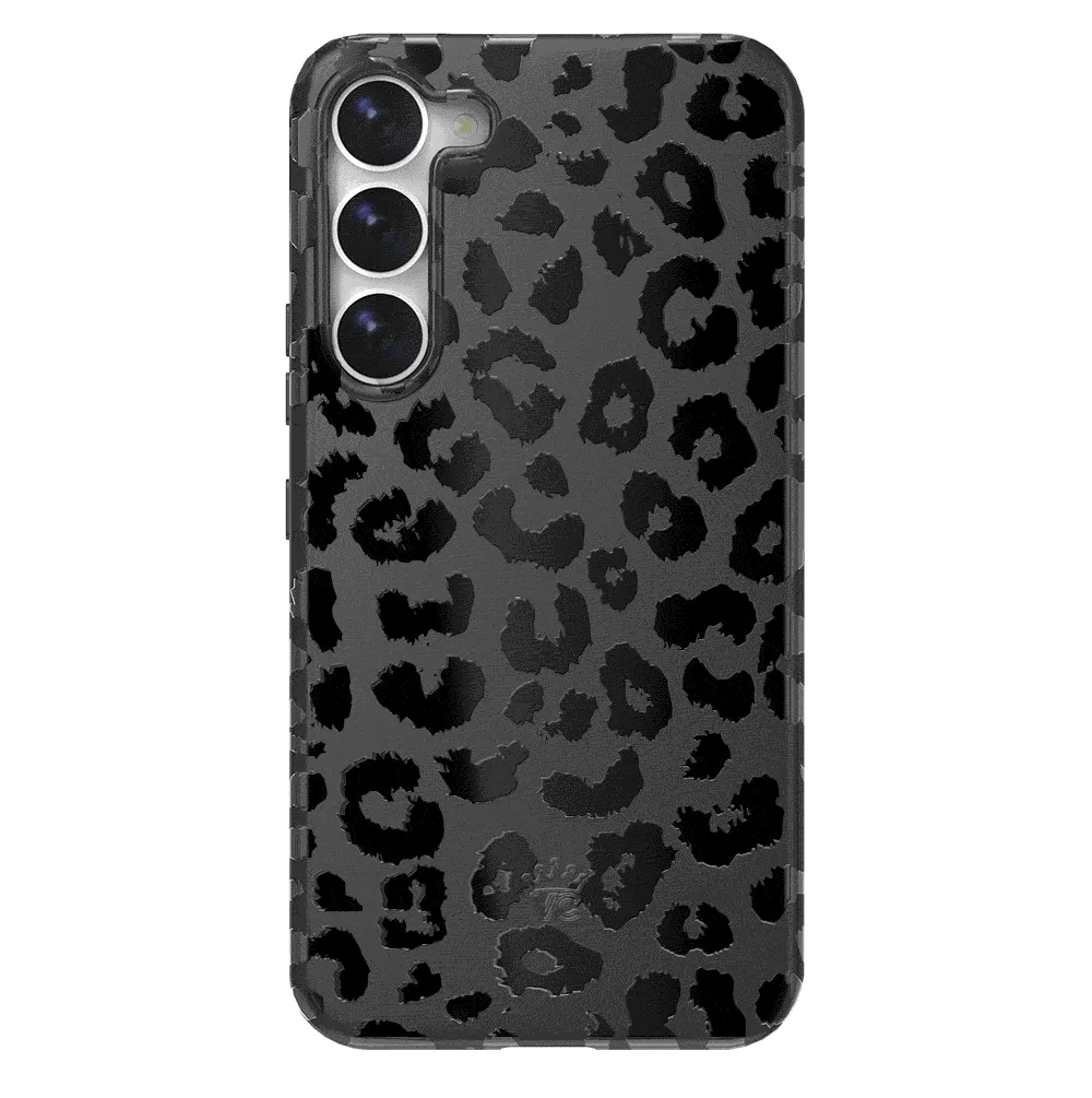 Black Leopard Samsung Case