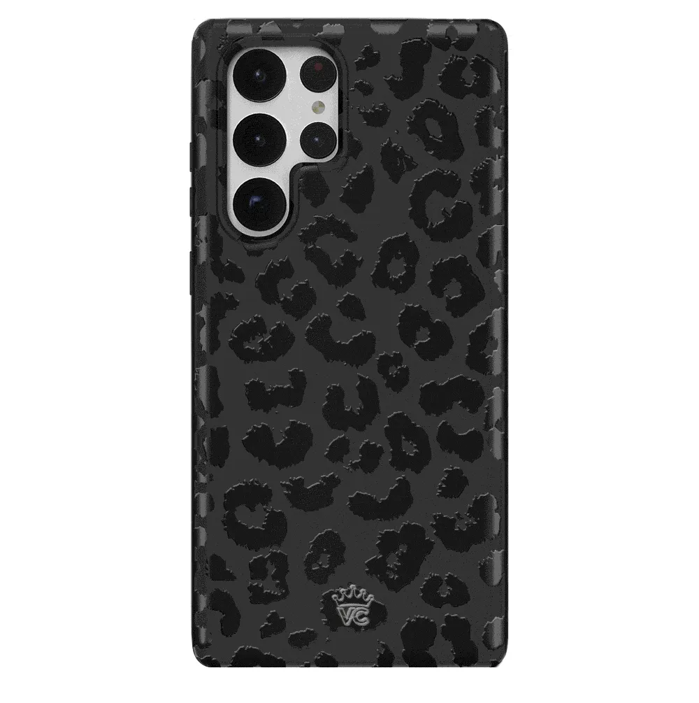 Black Leopard Samsung Case