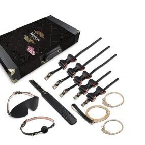 Blush Temptasia Safe Word Bondage Kit w/Suitcase - Black