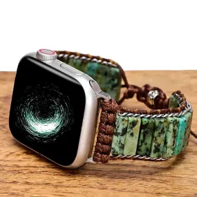 Boho-Amazonite Bracelet Band For Apple Watch