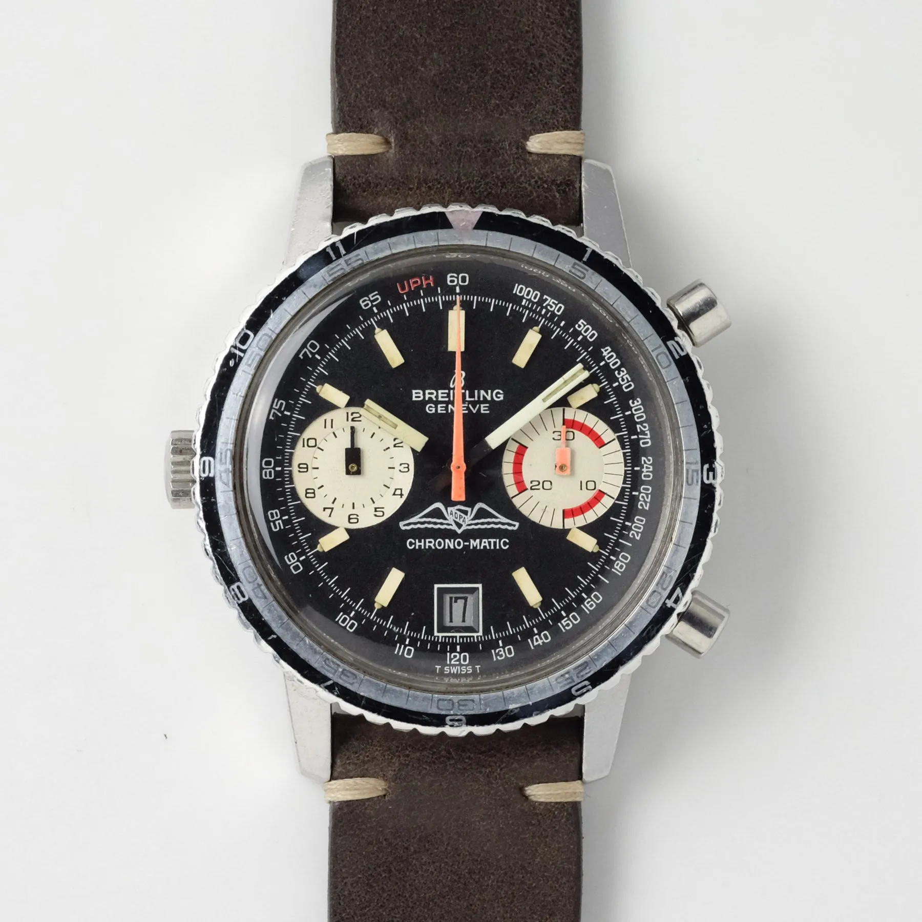 Breitling Chrono-Matic Ref. 2110 AOPA-Signed Dial