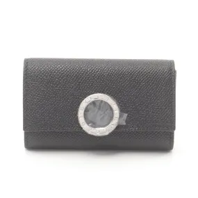 Bvlgari Leather Key Case Black