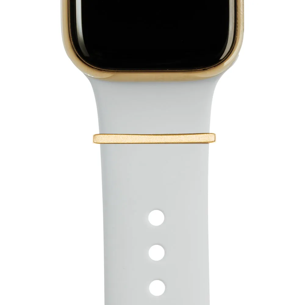 BYOB™ - gold stacking rings • Apple Watch & Fitbit band accessory