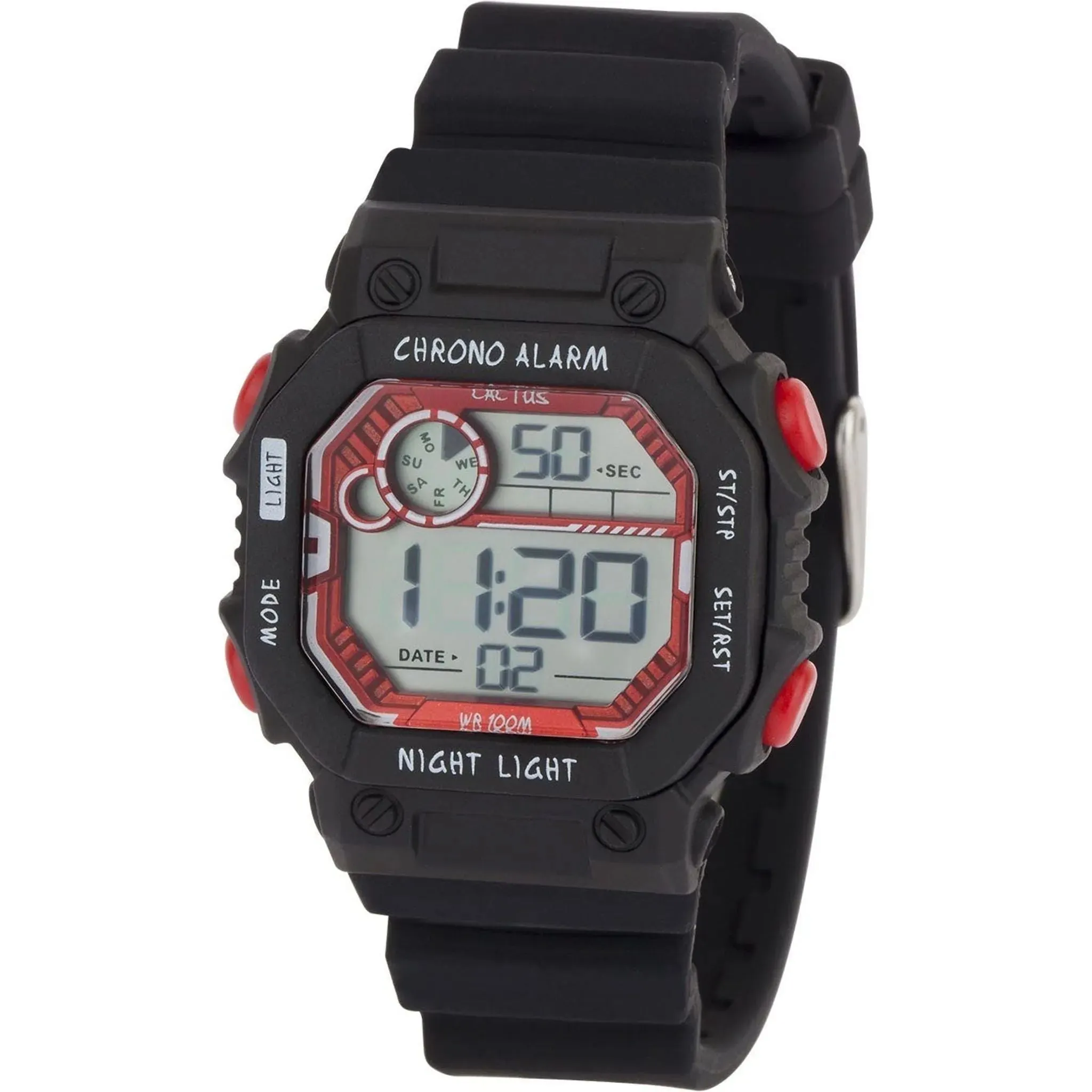 Cactus Watches | Fiesta | Kids Digital Watch | Black