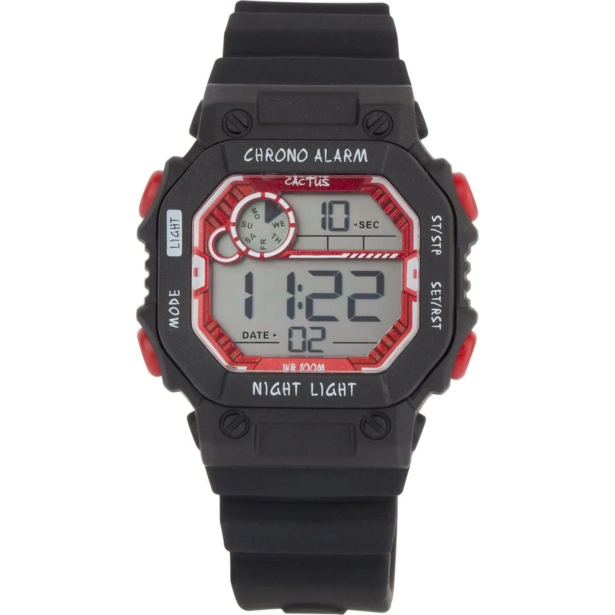 Cactus Watches | Fiesta | Kids Digital Watch | Black