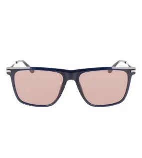 Calvin Klein Unisex Brown Square Sunglasses