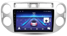 Car Dealz 9" Android 10.0 Volkswagen VW Tiguan 1 NF 2006-2017 In Dash Plus OEM Fascia