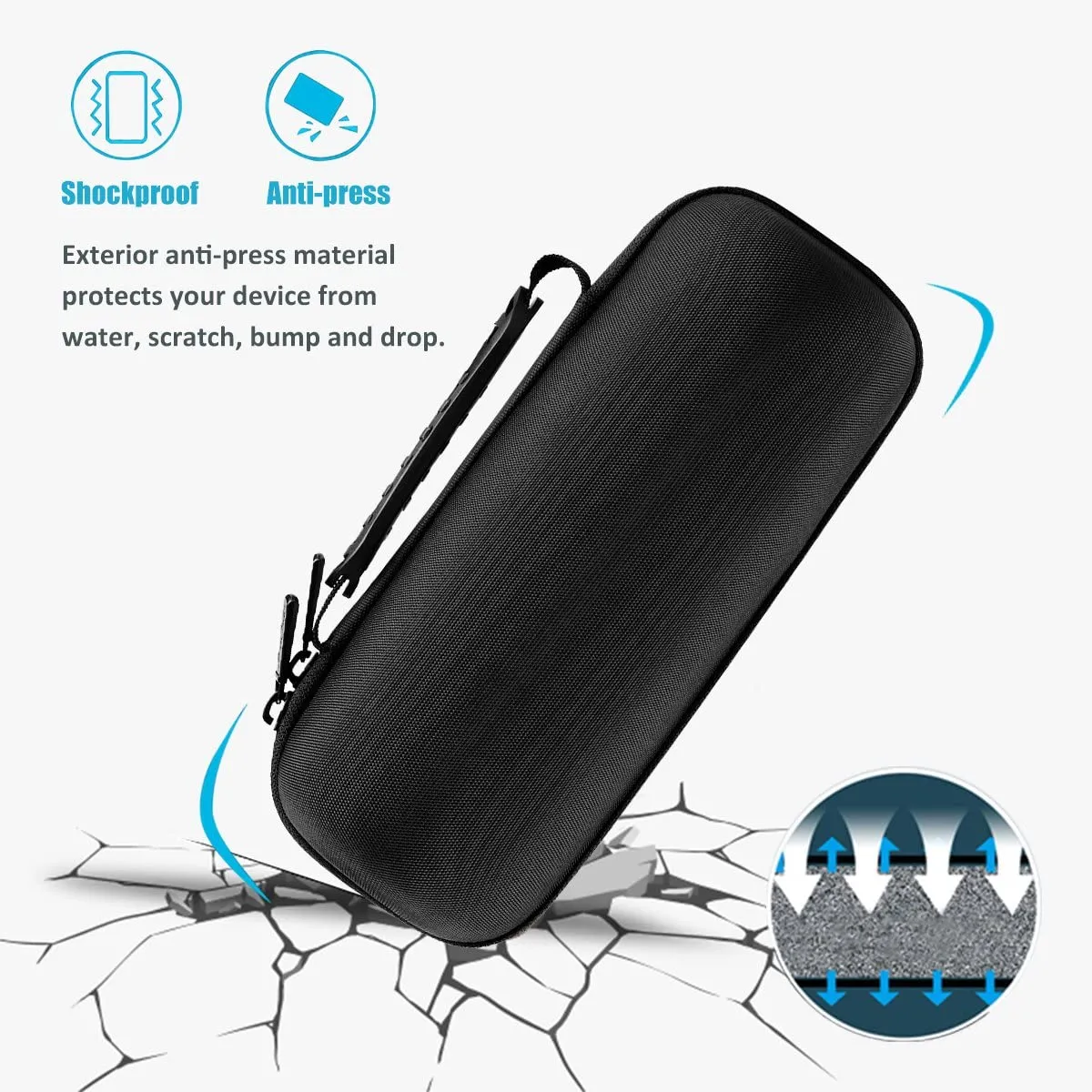 (CASE ONLY) Hard Protective Case for Bose SoundLink Revolve  / Revolve Plus Speaker (Series 2) | ProCase