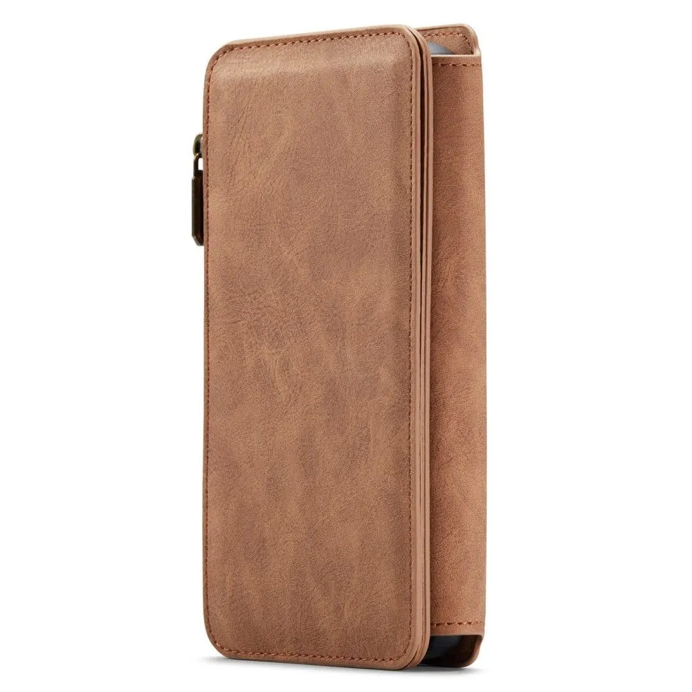 CaseMe iPhone 13 Pro Max Retro Wallet - Brown