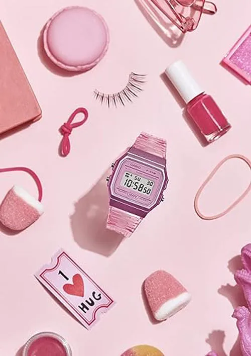 CASIO POP Pink Watch #F-91WS-4DF