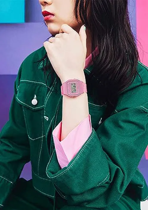 CASIO POP Pink Watch #F-91WS-4DF