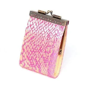 Cathayana Wallet: RFID Animal Print Card Holder