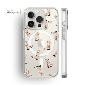 Cherry Cowgirl Clear MagSafe iPhone Case