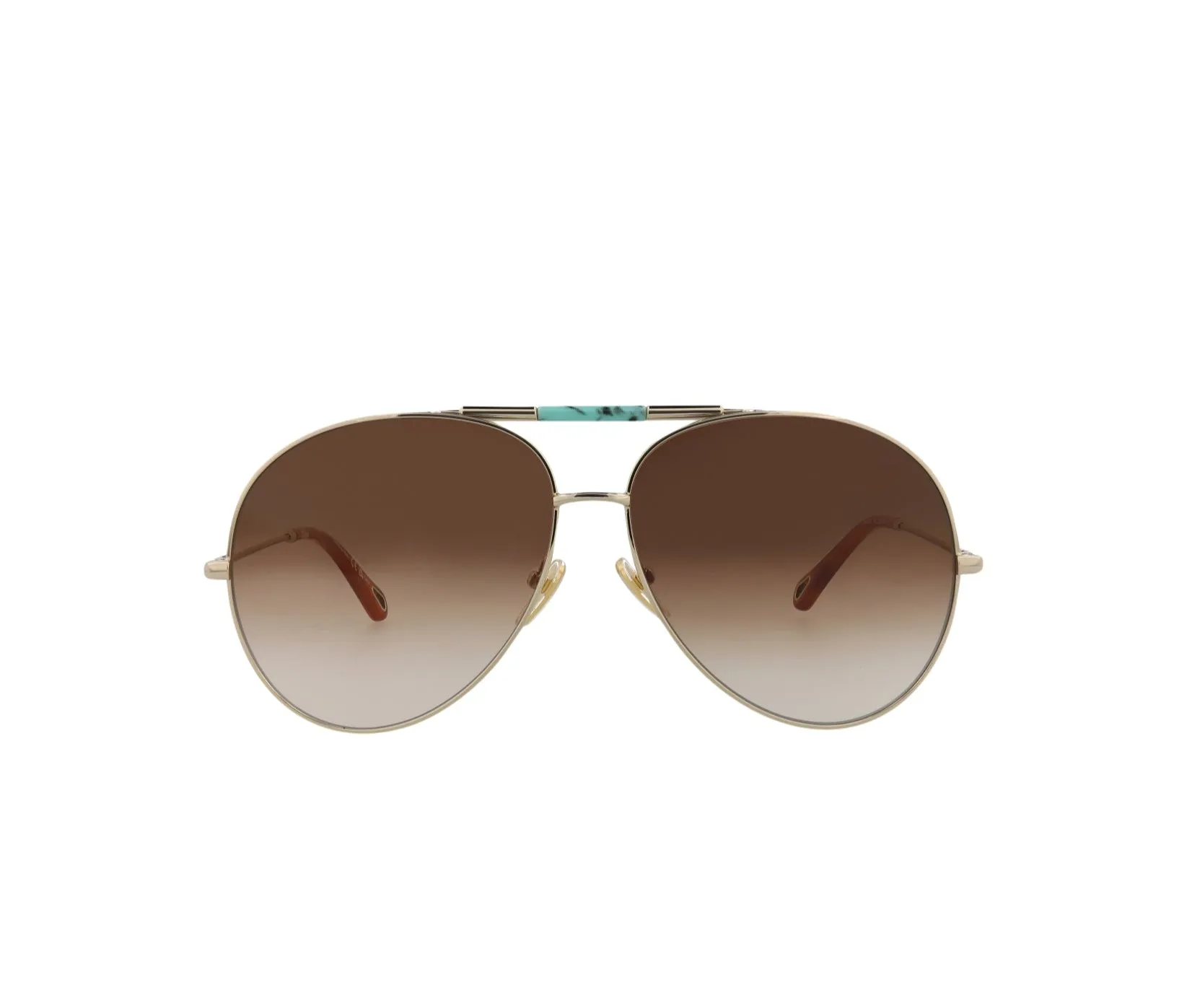 Chloe Aviator-Frame Metal Sunglasses, Style #  CH0113S-30012496002