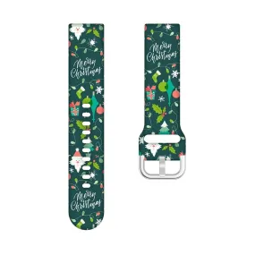 Christmas Watch Straps compatible with the Huawei Watch 2