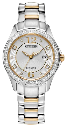 CITIZEN Eco-Drive Ladies Crystal Watch FE1146-71A