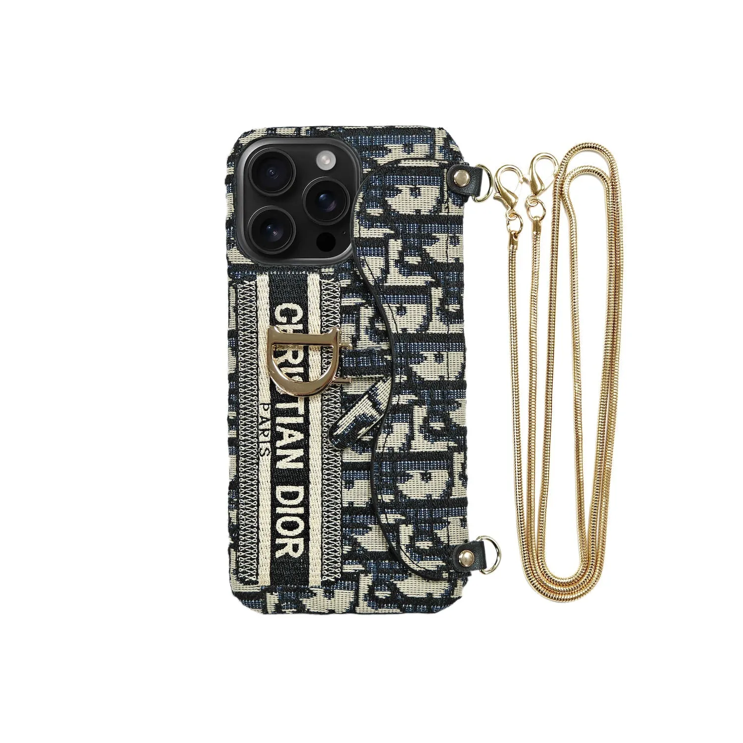 Classic DR x Lanyard Chain iPhone Case