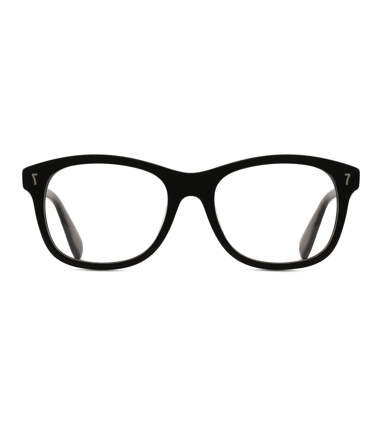 CR7 Unisex Black glossy Round Optical Frame