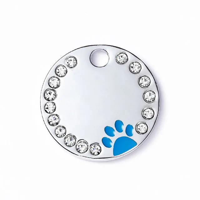 Custom Dog Identity Tag Collar Flash Pendant