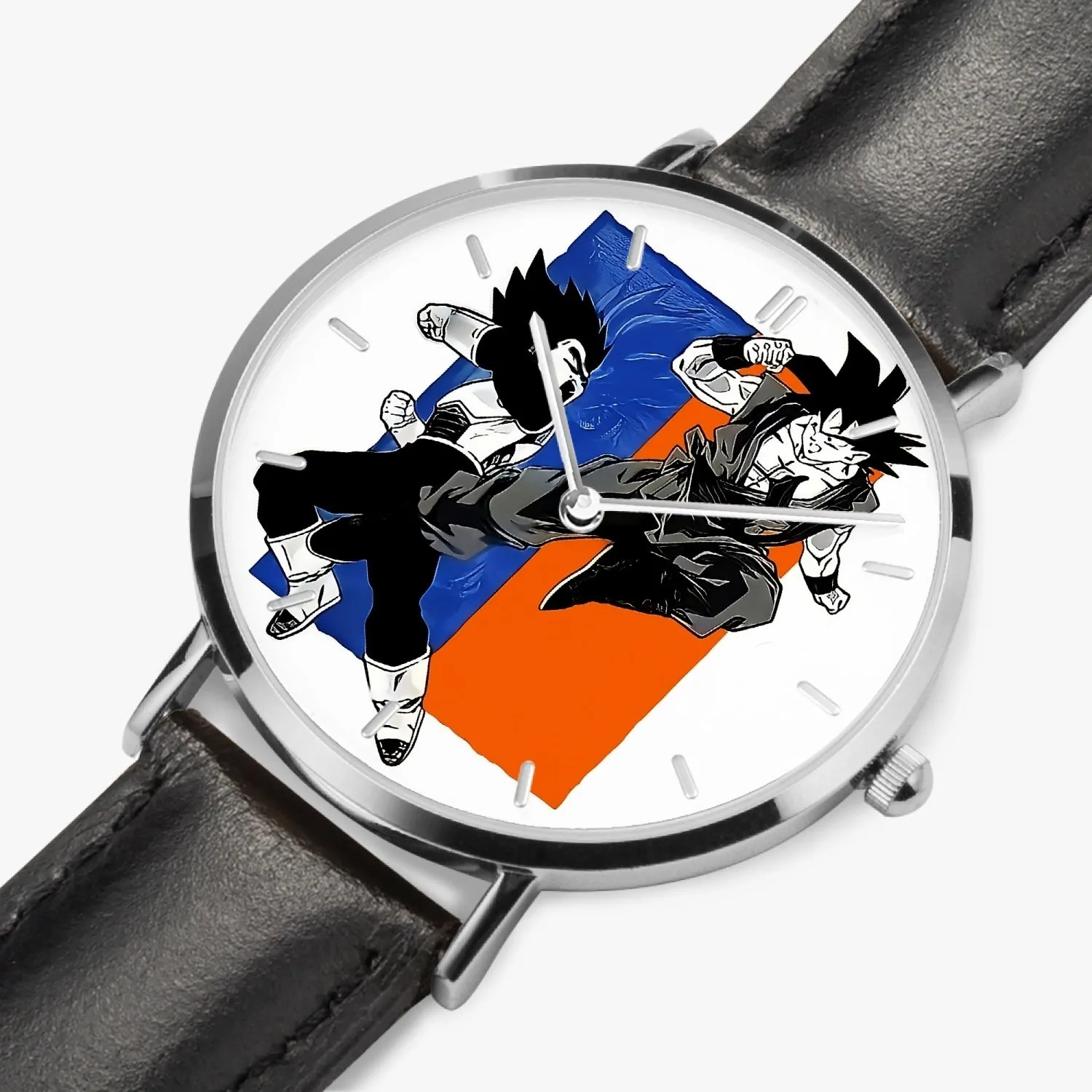 DBZ-Store Cool Red Goku And Blue Vegeta Fight Watch