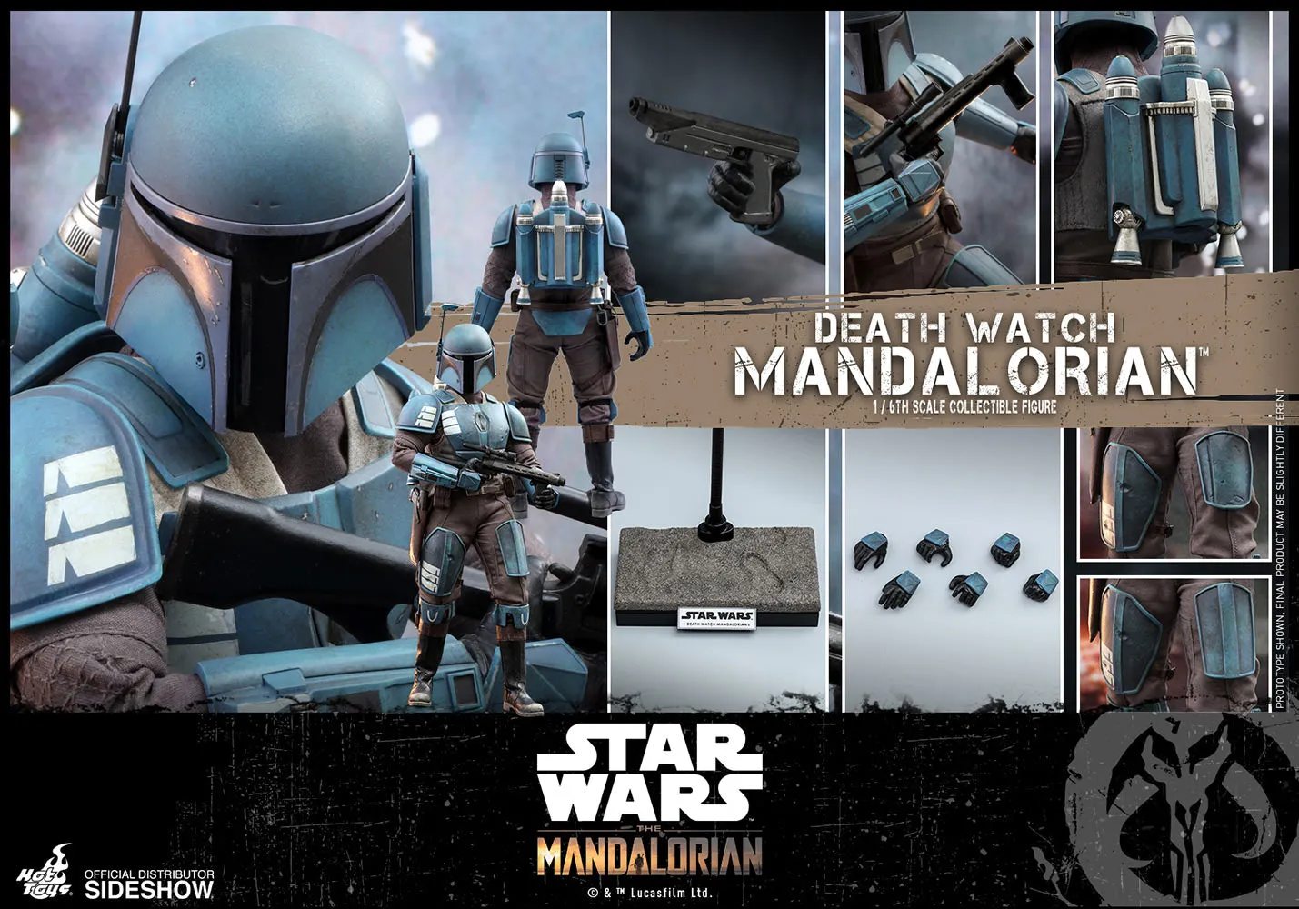 Death Watch Mandalorian Sixth Scale Figure