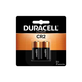 DLCR2B2PK Duracell, Specialty Battery, Ultra CR2, 3 V, Lithium, 2PK