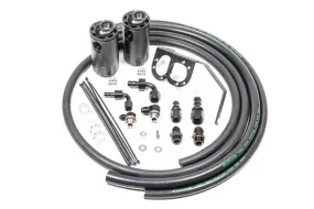 Dual Catch Can Kit, 15-21 WRX, Fluid Lock