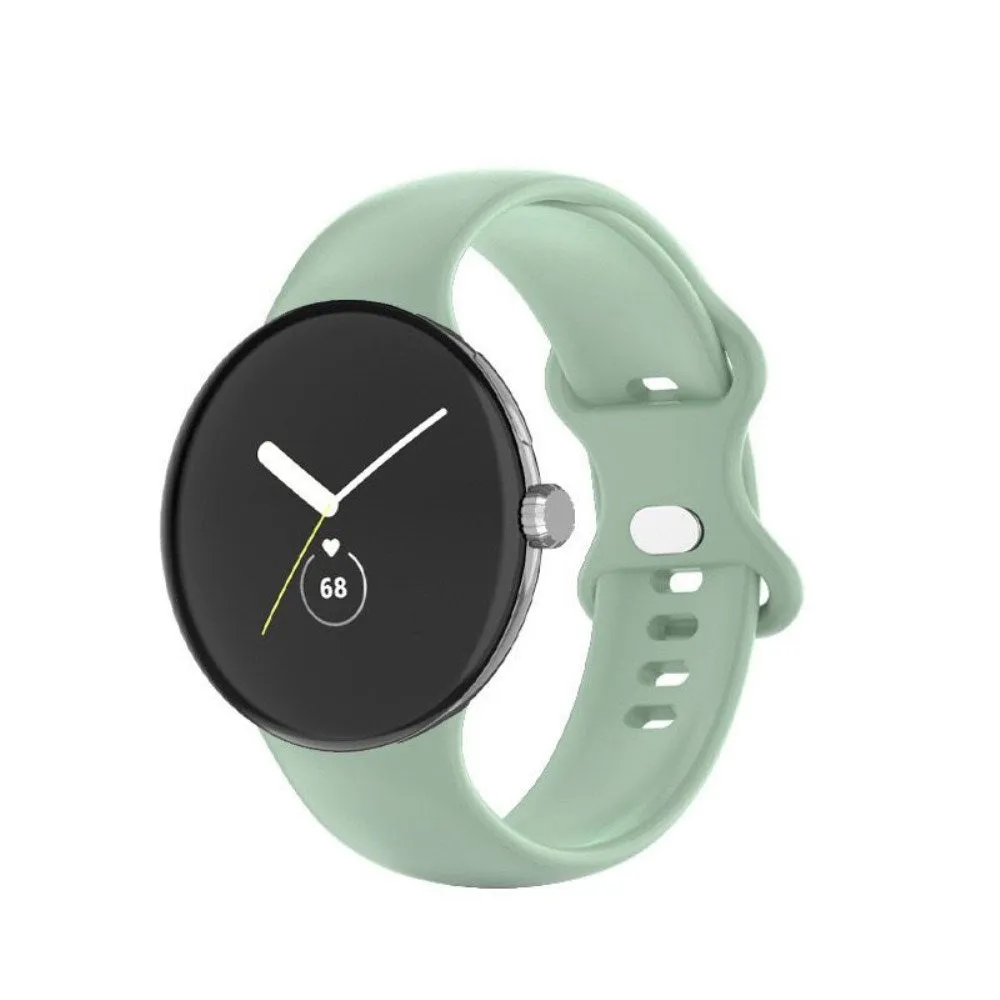 EIDERWOOD Google Pixel Watch 1 / 2 / 3 Silikone Urrem - Lysegrøn