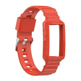 Fitbit Charge 5 / 4 / 3 integrated TPU cover   watch strap - Orange