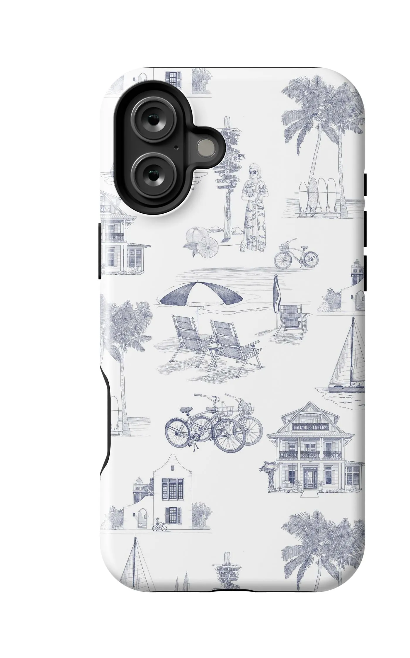 Florida Toile iPhone Case