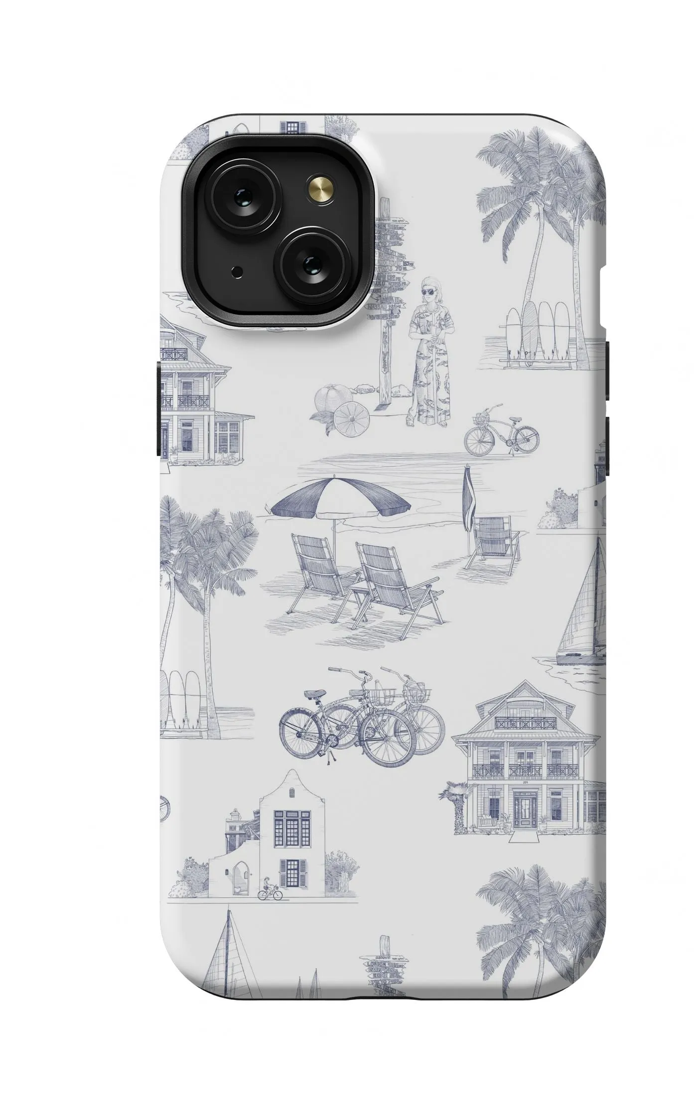 Florida Toile iPhone Case