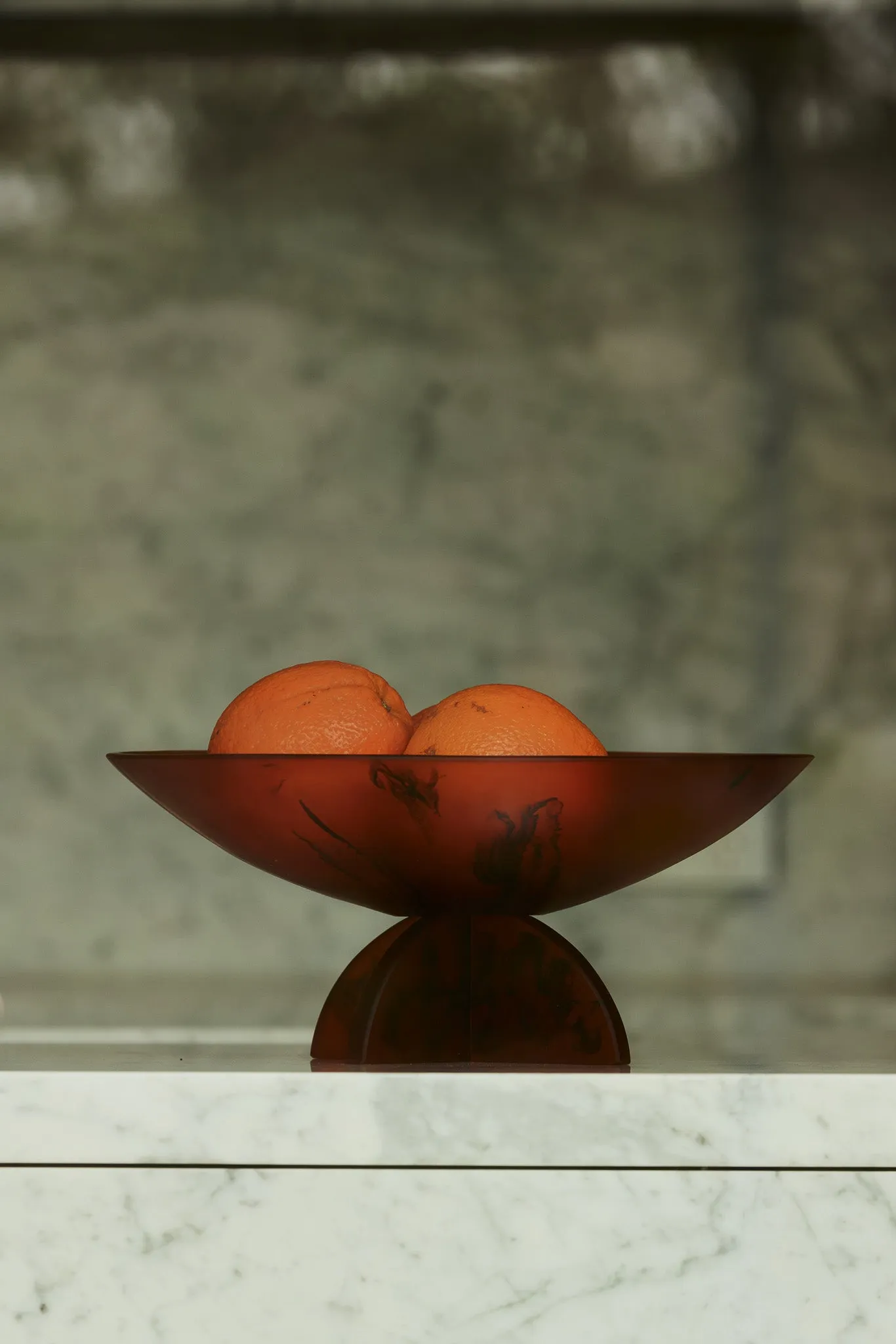 Flow Resin Fruit Bowl | Earth