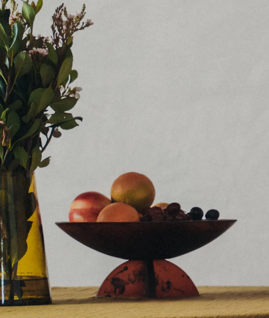 Flow Resin Fruit Bowl | Earth