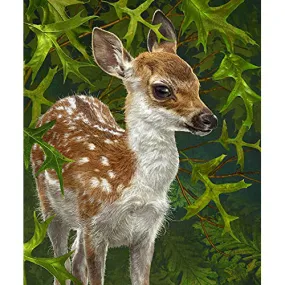 Forest Fawn Super Soft Fleece Throw Blanket - 50x60 inches