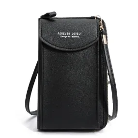 Fresh Accessories Wallet Mobile Phone Bag - Black