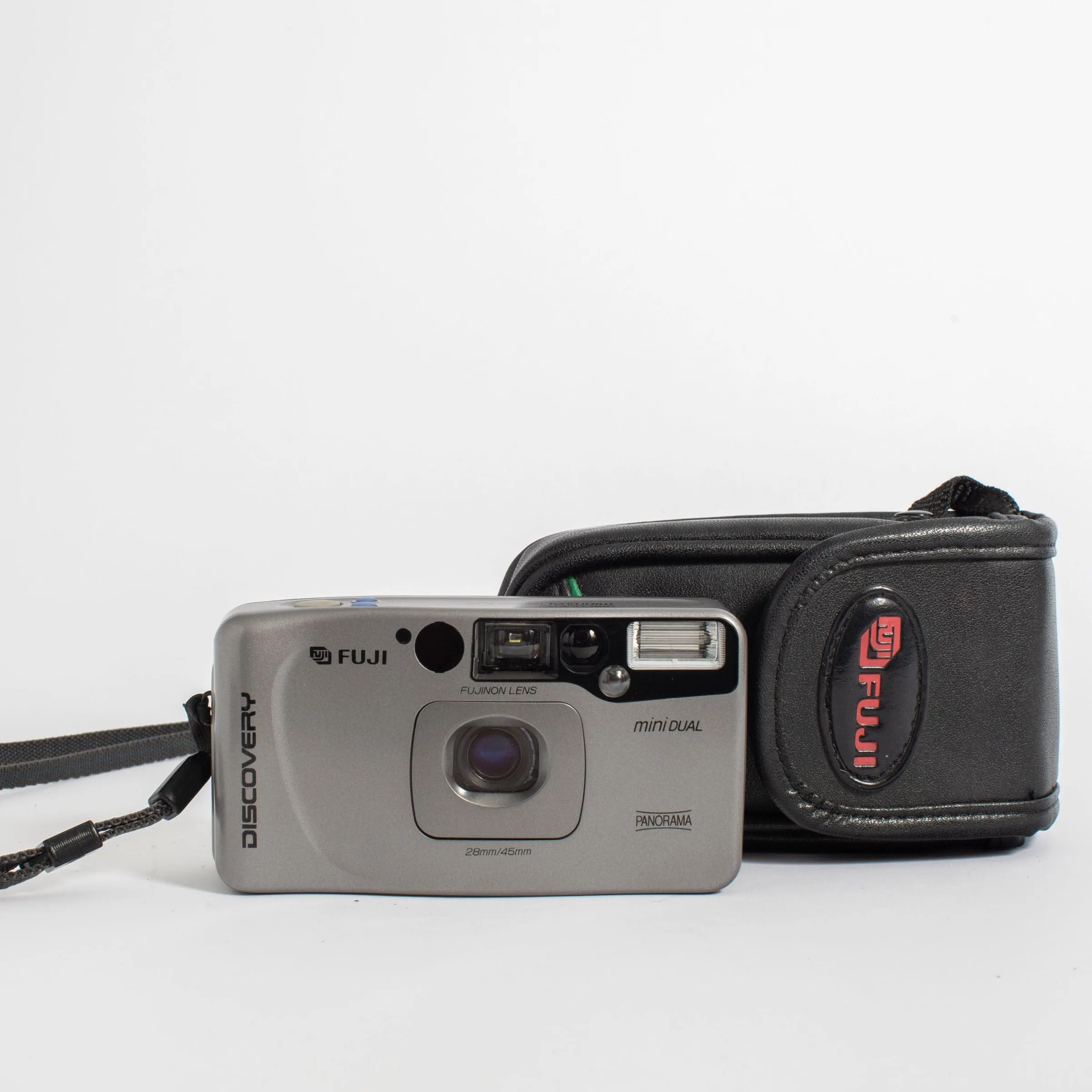 Fuji Discovery Mini Dual Panorama with leather case