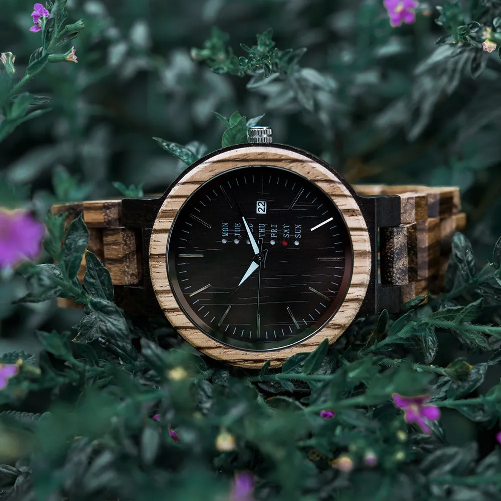 Funki Buys | Watches | Men's Stylish Wood Quartz Wristwatches