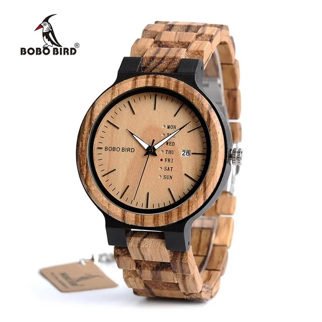 Funki Buys | Watches | Men's Stylish Wood Quartz Wristwatches