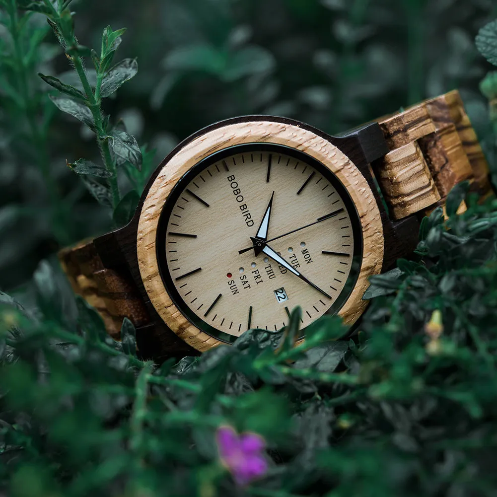 Funki Buys | Watches | Men's Stylish Wood Quartz Wristwatches