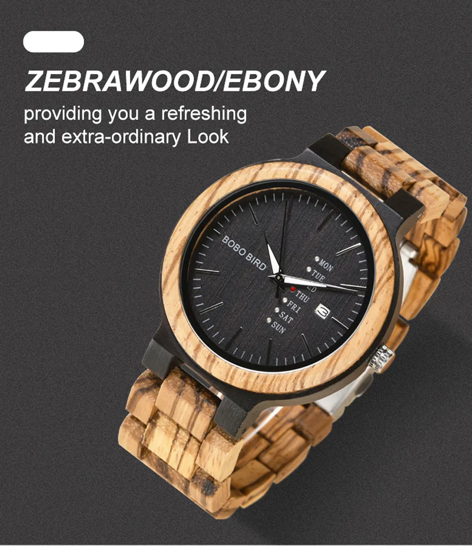 Funki Buys | Watches | Men's Stylish Wood Quartz Wristwatches