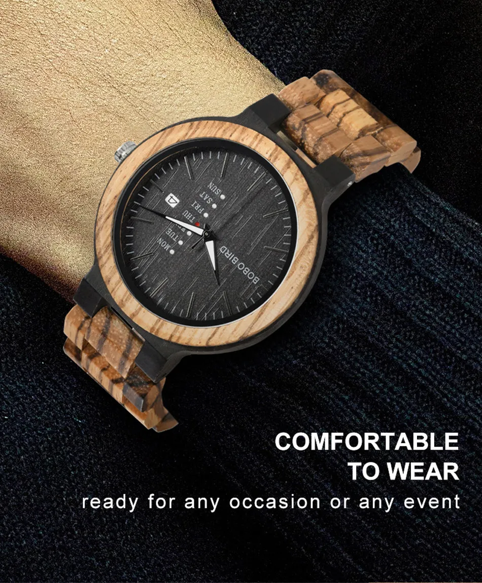 Funki Buys | Watches | Men's Stylish Wood Quartz Wristwatches