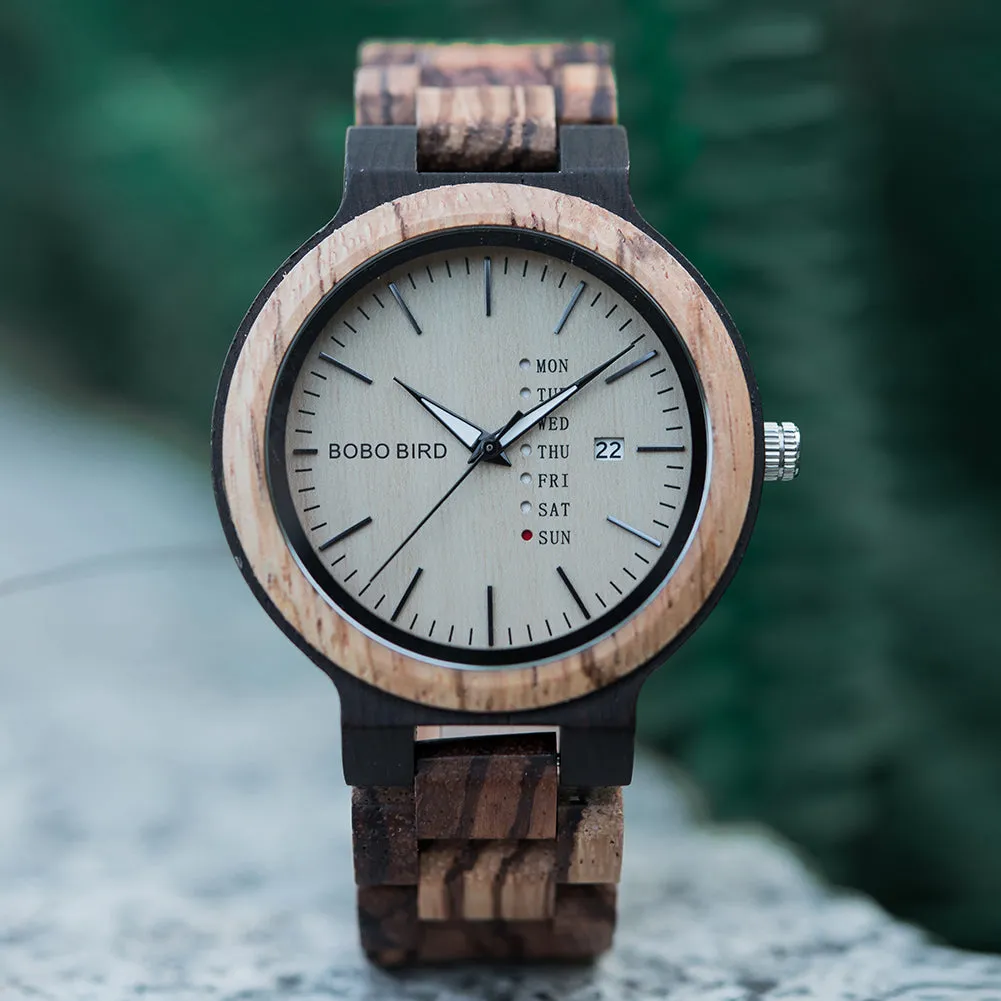 Funki Buys | Watches | Men's Stylish Wood Quartz Wristwatches