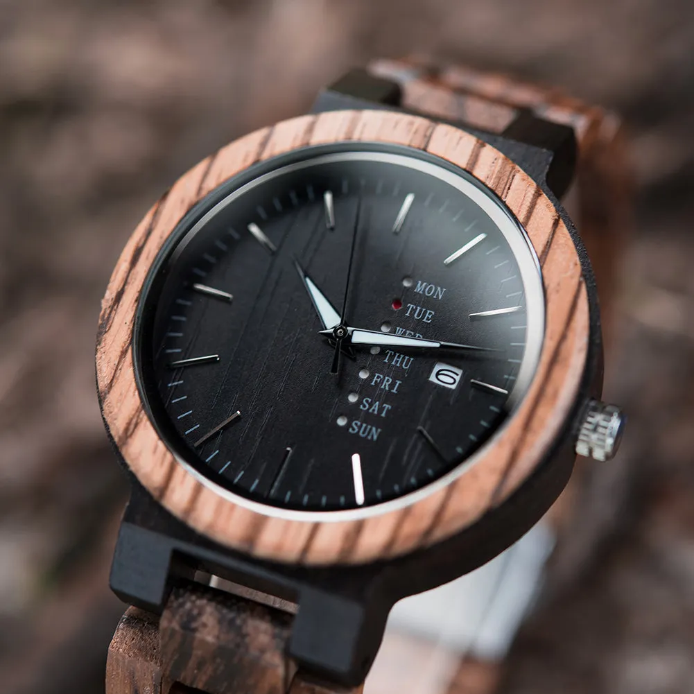 Funki Buys | Watches | Men's Stylish Wood Quartz Wristwatches