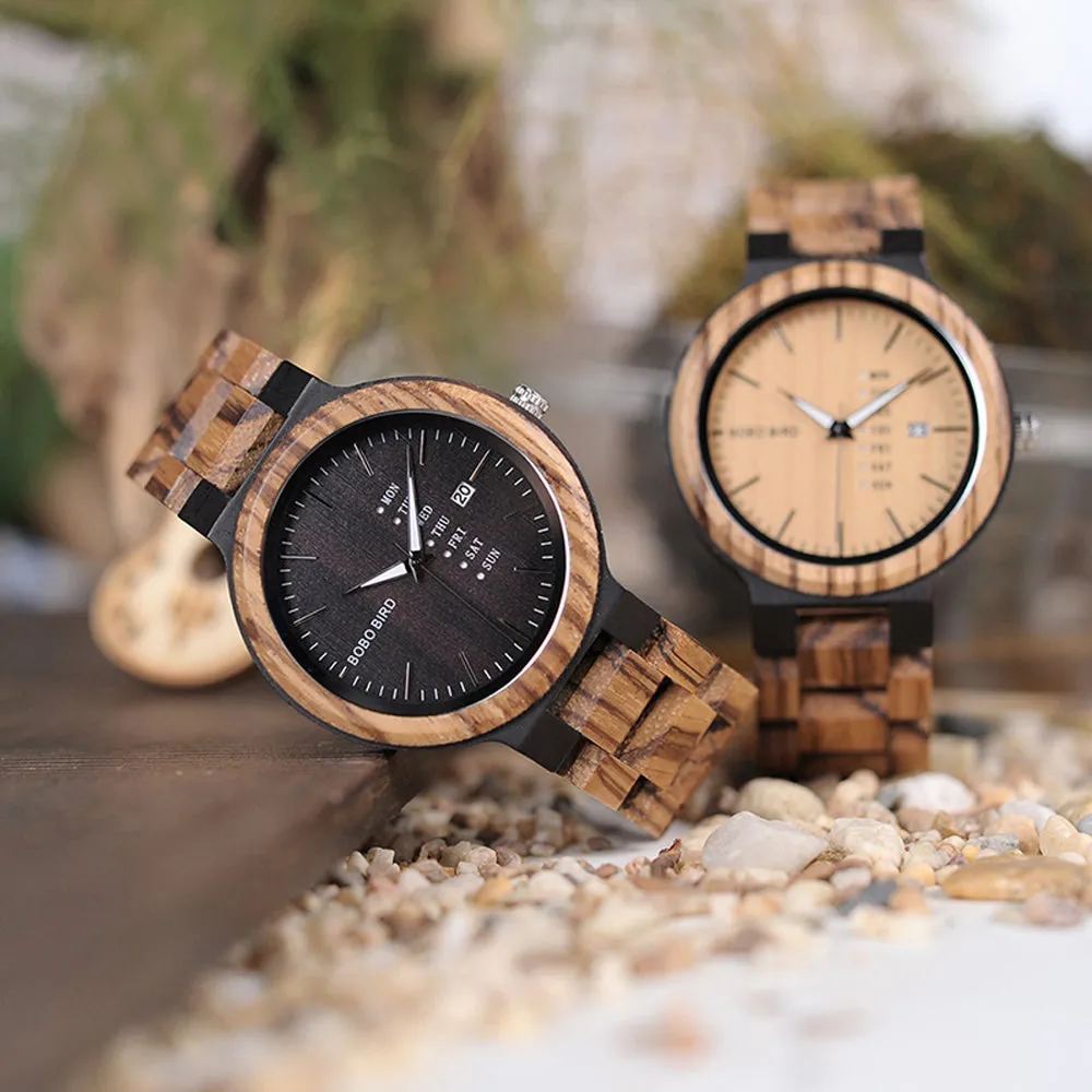 Funki Buys | Watches | Men's Stylish Wood Quartz Wristwatches