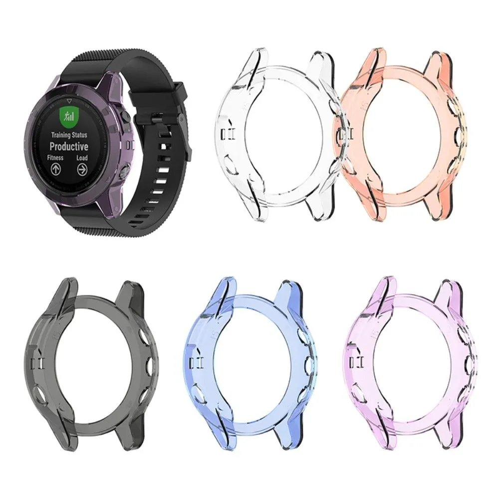 Garmin Fenix 5 / 5 Plus transparent cover - Transparent