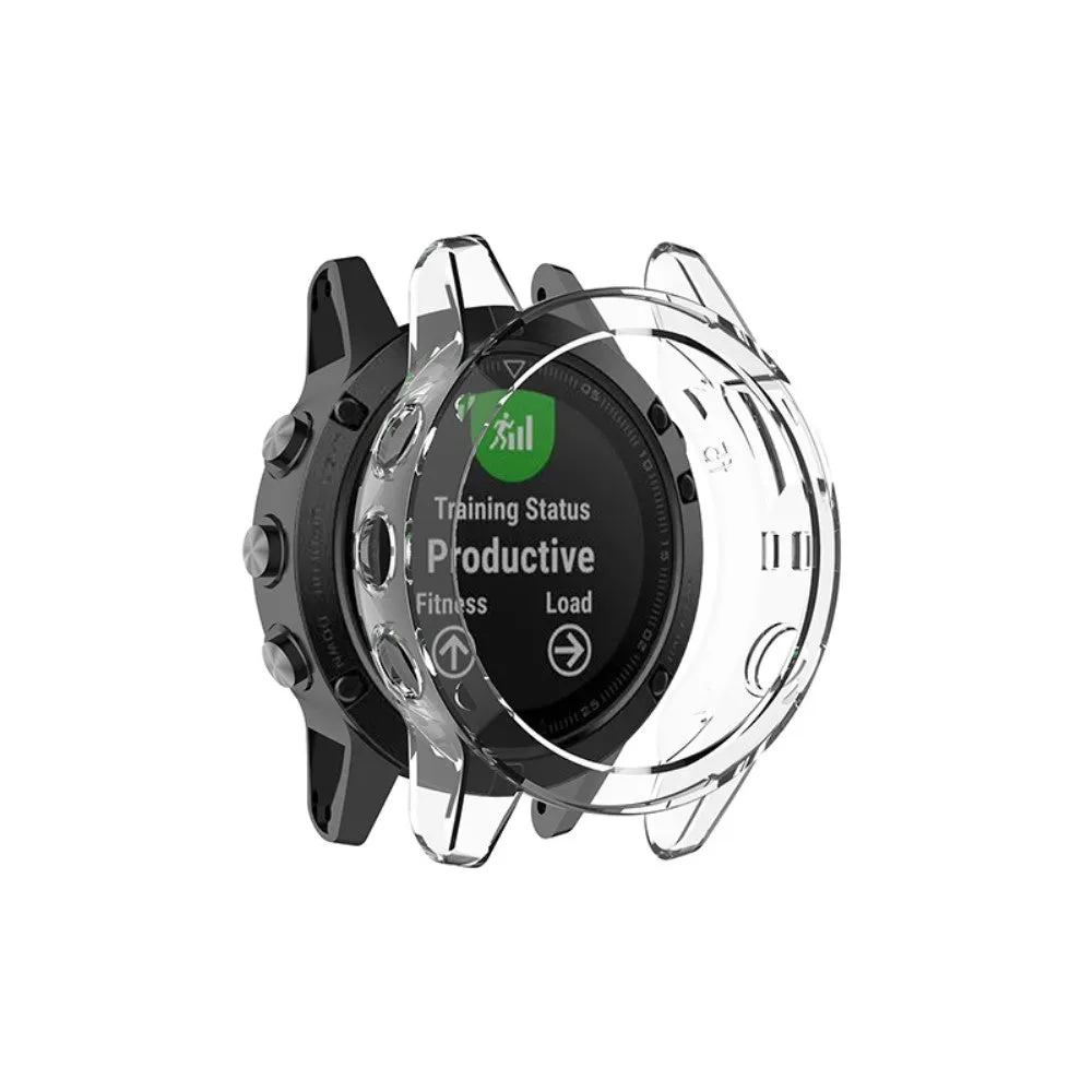 Garmin Fenix 5 / 5 Plus transparent cover - Transparent