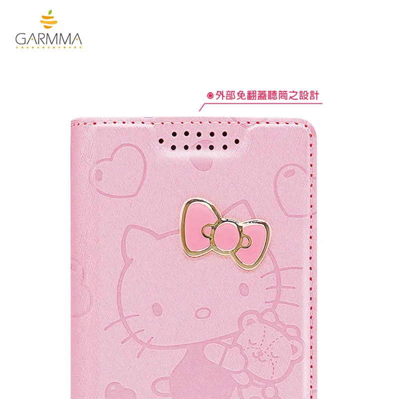 GARMMA Hello Kitty & Little Twin Stars & My Melody Leather Wallet Case for iPhone